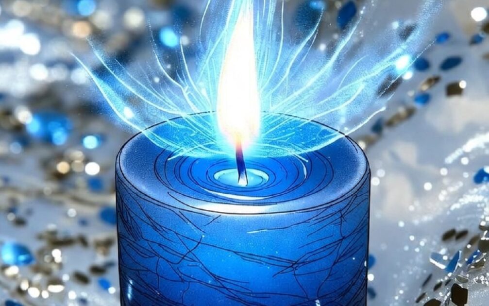 A vela azul é a vela da proteção emocional e espiritual