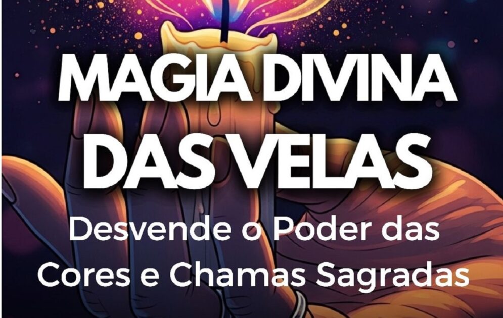 Desvende o Poder das Cores e Chamas Sagradas E-book Magia Divina Das Vela