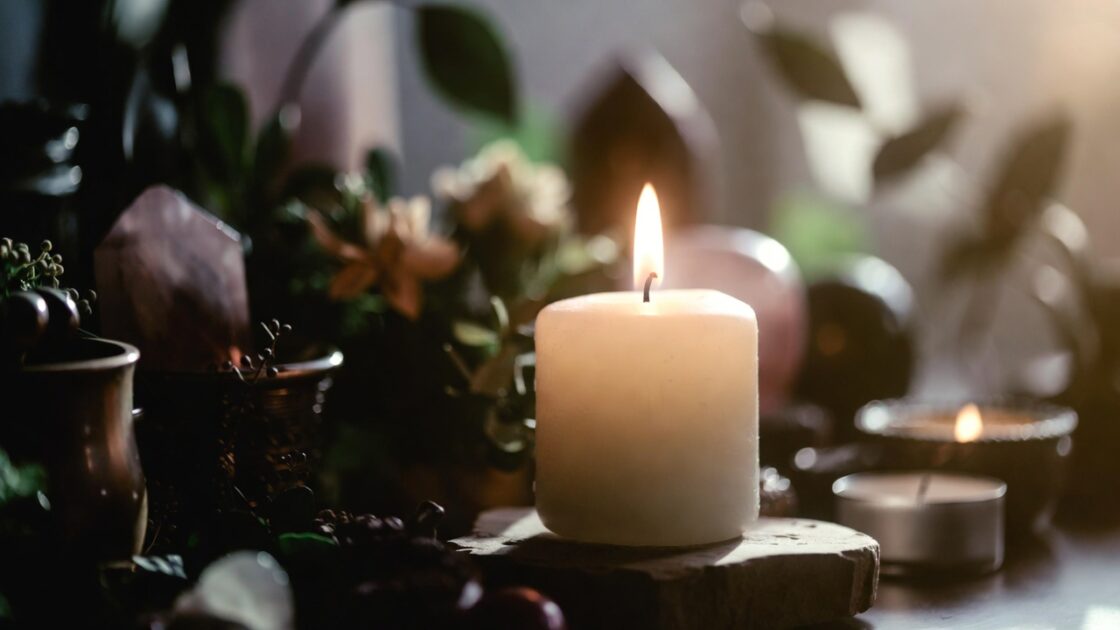 Limpeza Energética com Vela Branca