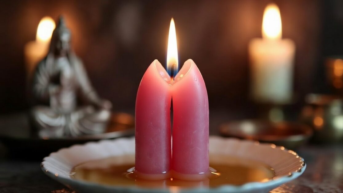 Simpatia da Vela Dobrada